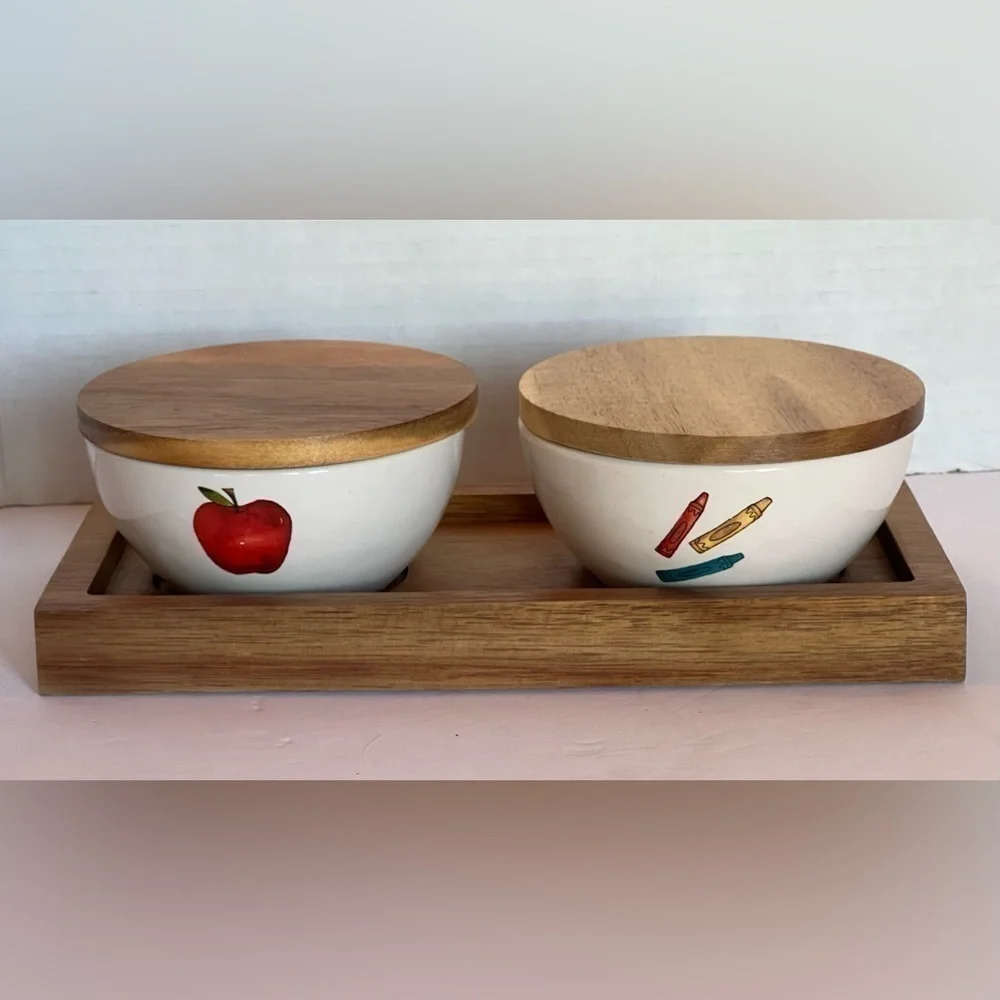 Rae Dunn Create & Inspire Set of 2 Pinch Bowl Set​